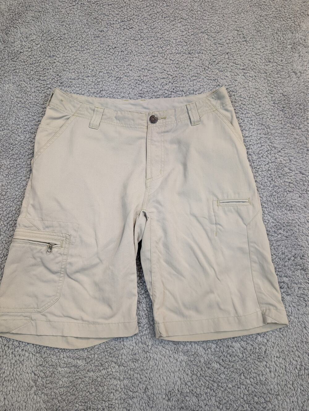 Patagonia Shorts Men's 31 Khaki Hiking Shorts (1040)